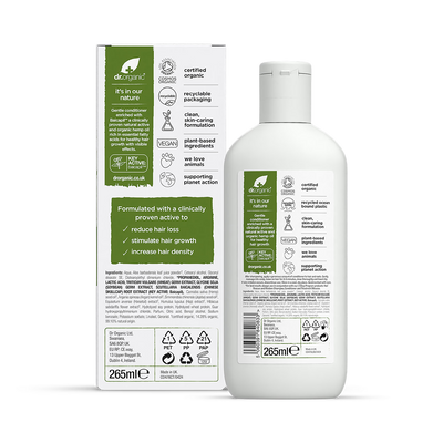 Dr Organic Hanföl Rettung & Wiederherstellung Spülung 265ml