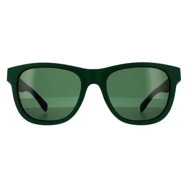 Lacoste L848S men's sunglasses in matte green grey - British product