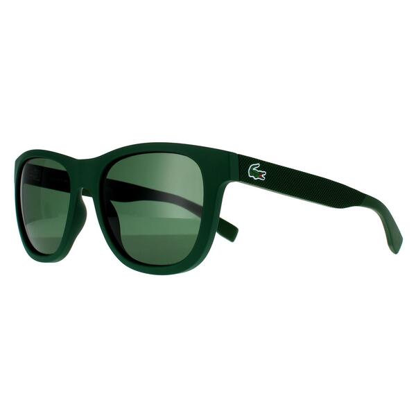 Lacoste L848S men's sunglasses in matte green grey - British product