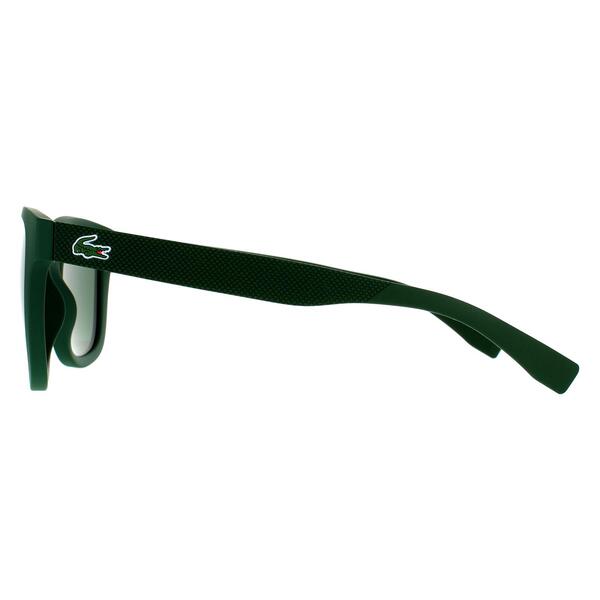 Lacoste L848S men's sunglasses in matte green grey - British product
