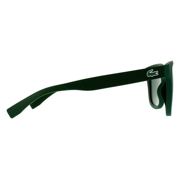 Lacoste L848S men's sunglasses in matte green grey - British product
