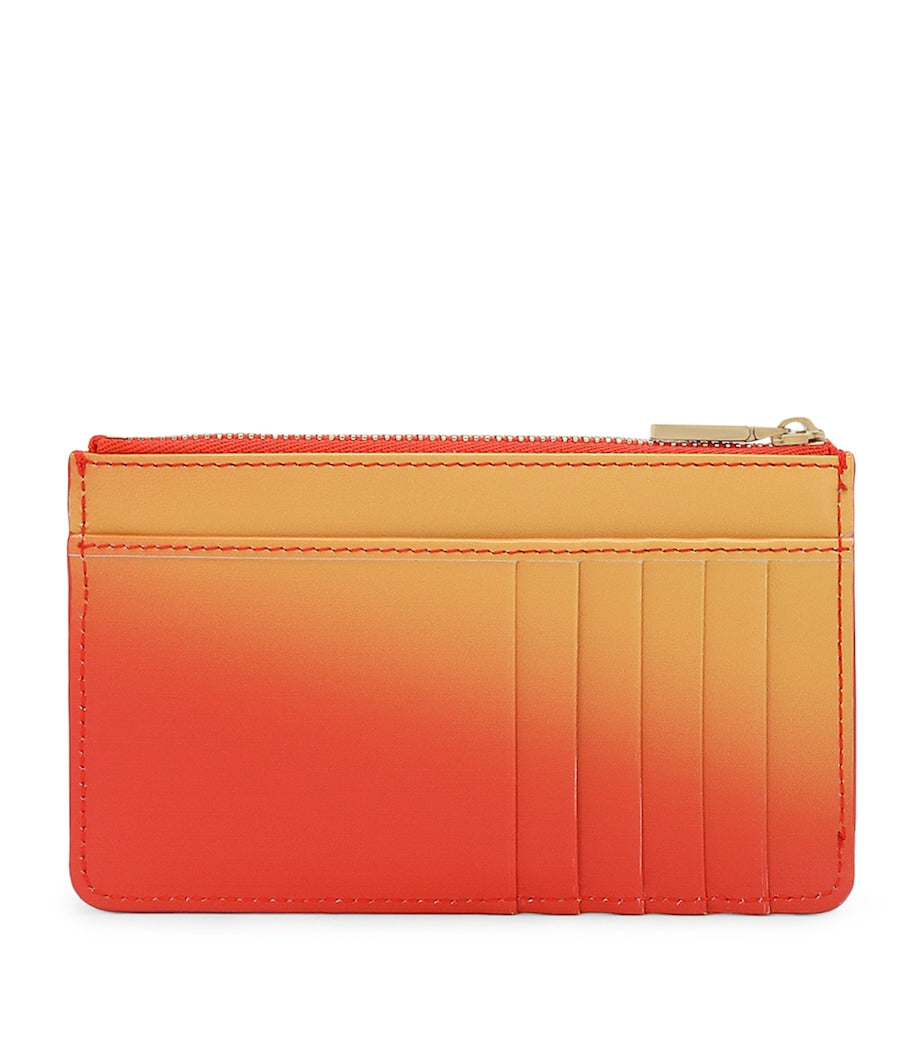 Dolce&Gabbana gradient leather zip card holder, imported from the UK