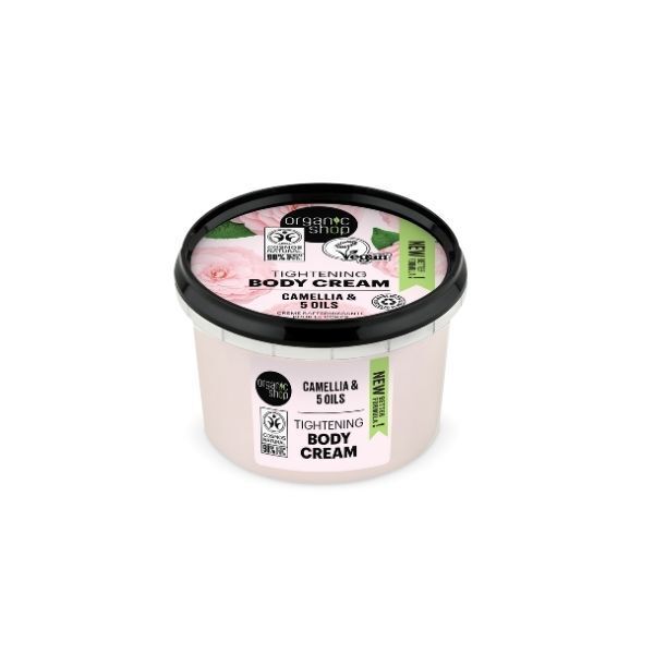 Organic Shop Tightening Body Cream Camellia 250ml GOODS Superdrug   