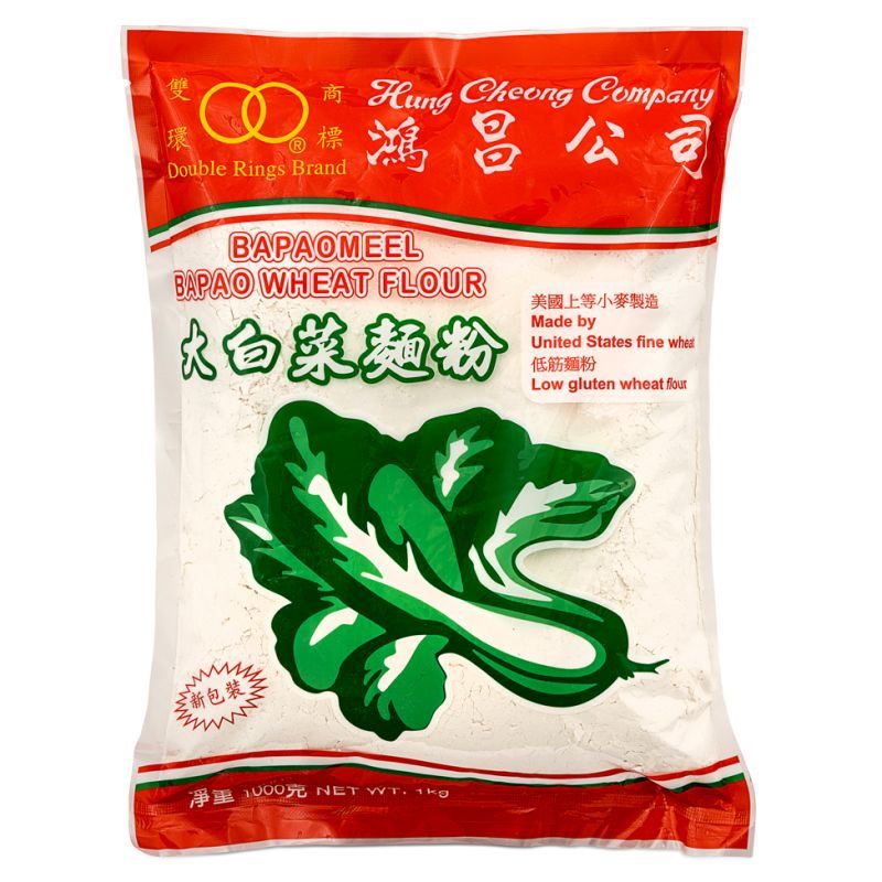 Double Rings Bapao wheat flour, UK version