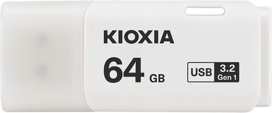 Kioxia TransMemory U301 USB Flash Drive - White 64GB