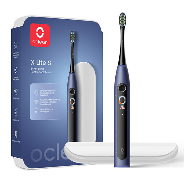 Oclean X Lite smart sonic toothbrush blue, UK version