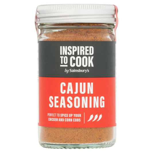 Sainsbury's Cajun Seasoning, Inspired to Cook 50g Herbs spices & seasoning Sainsburys   