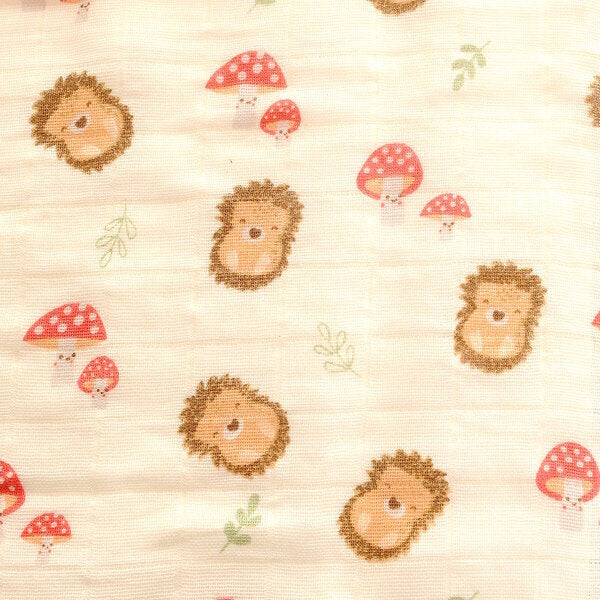 Ziggle Muslin Squares Woodland 3 Pack (British brand)