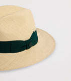 Dunhill straw trilby hat, UK version