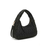 IKRUSH Aria Pleated Hobo handbag, imported from the UK