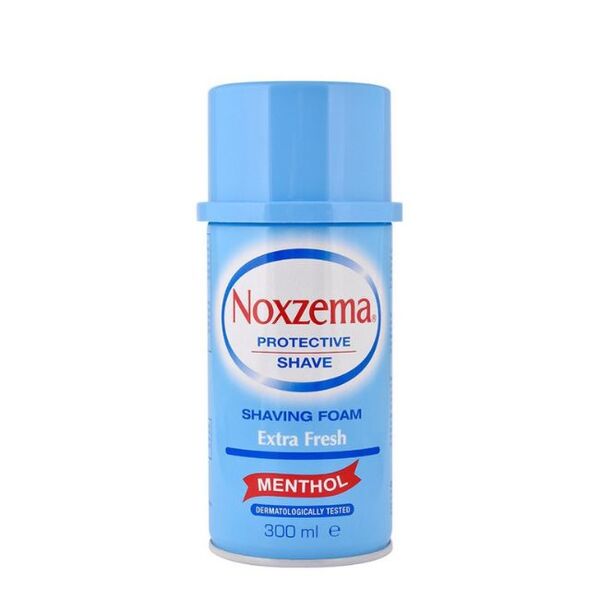 Noxzema Shaving Gel Foam Menthol Vitamin E 300ml GOODS Superdrug   