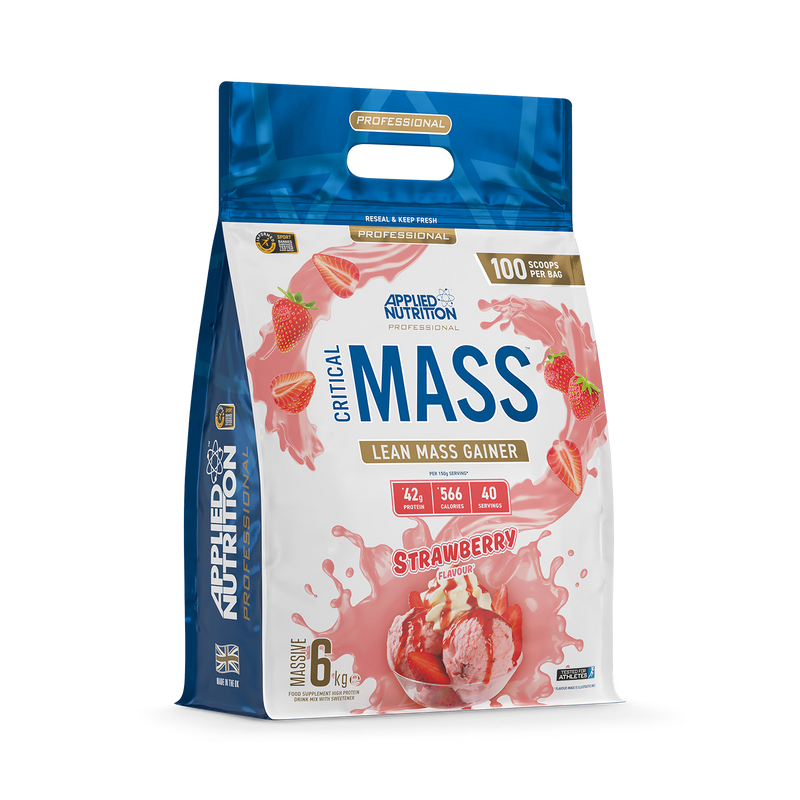 Applied Nutrition Critical Mass strawberry mass gainer 6kg (British brand)