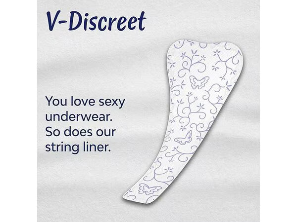 Bodyform string panty liners 26 pack - British product