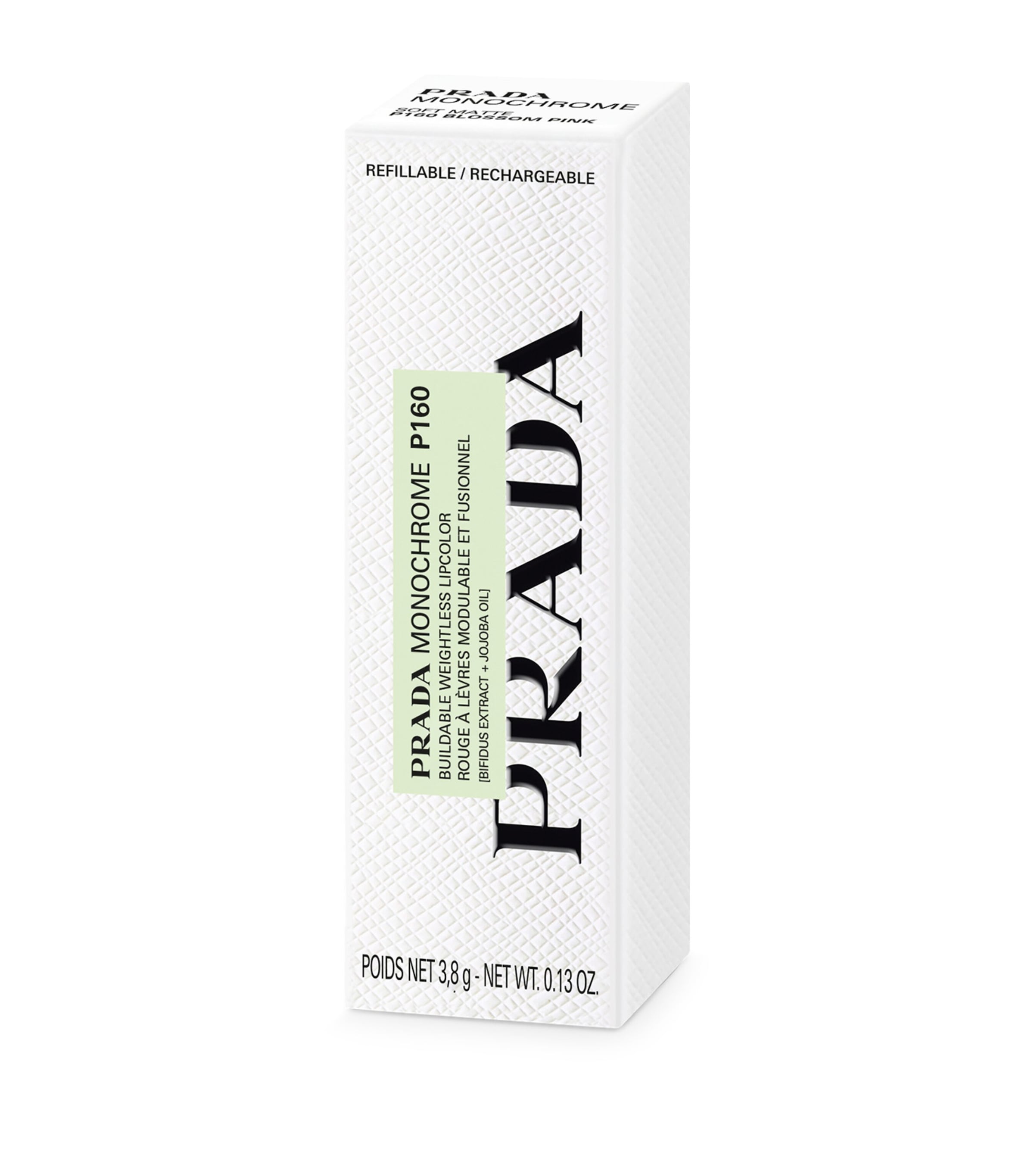 Prada Beauty Monochrome Soft Matte Lipstick, imported from the UK