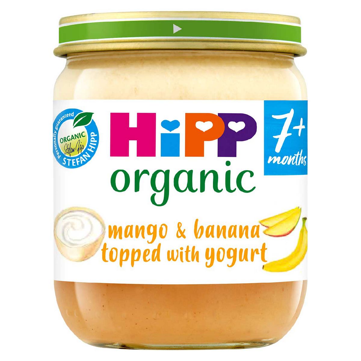 HiPP Organic Mango & Banana Topped With Yogurt Baby Food Jar 7+ Months 160g GOODS Boots   