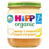 HiPP Organic Mango & Banana Topped With Yogurt Baby Food Jar 7+ Months 160g GOODS Boots   