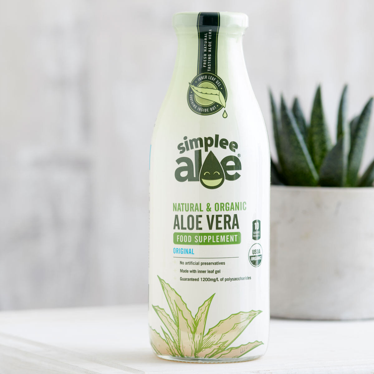 Simplee Aloe Vera Food Supplement, 1L GOODS Costco UK