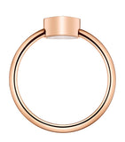 Chopard rose gold and diamond Happy Hearts ring (British brand)