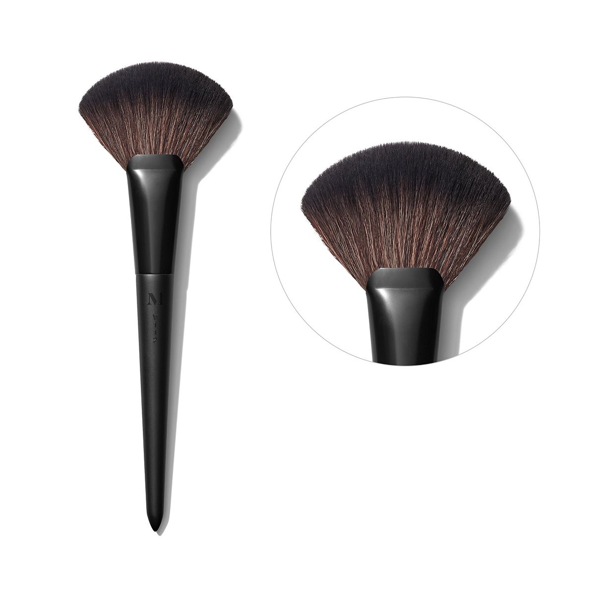 Morphe V112 Fluffy Fan Powder Brush Body Care Boots   