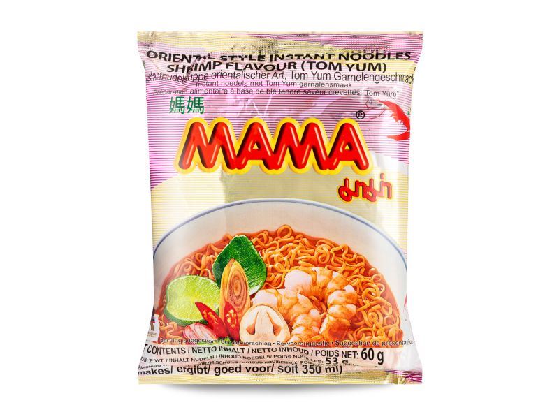 Mama instant noodles shrimp tom yum flavour (British brand)