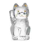 Baccarat Large Maneki Neko cat figurine - British product