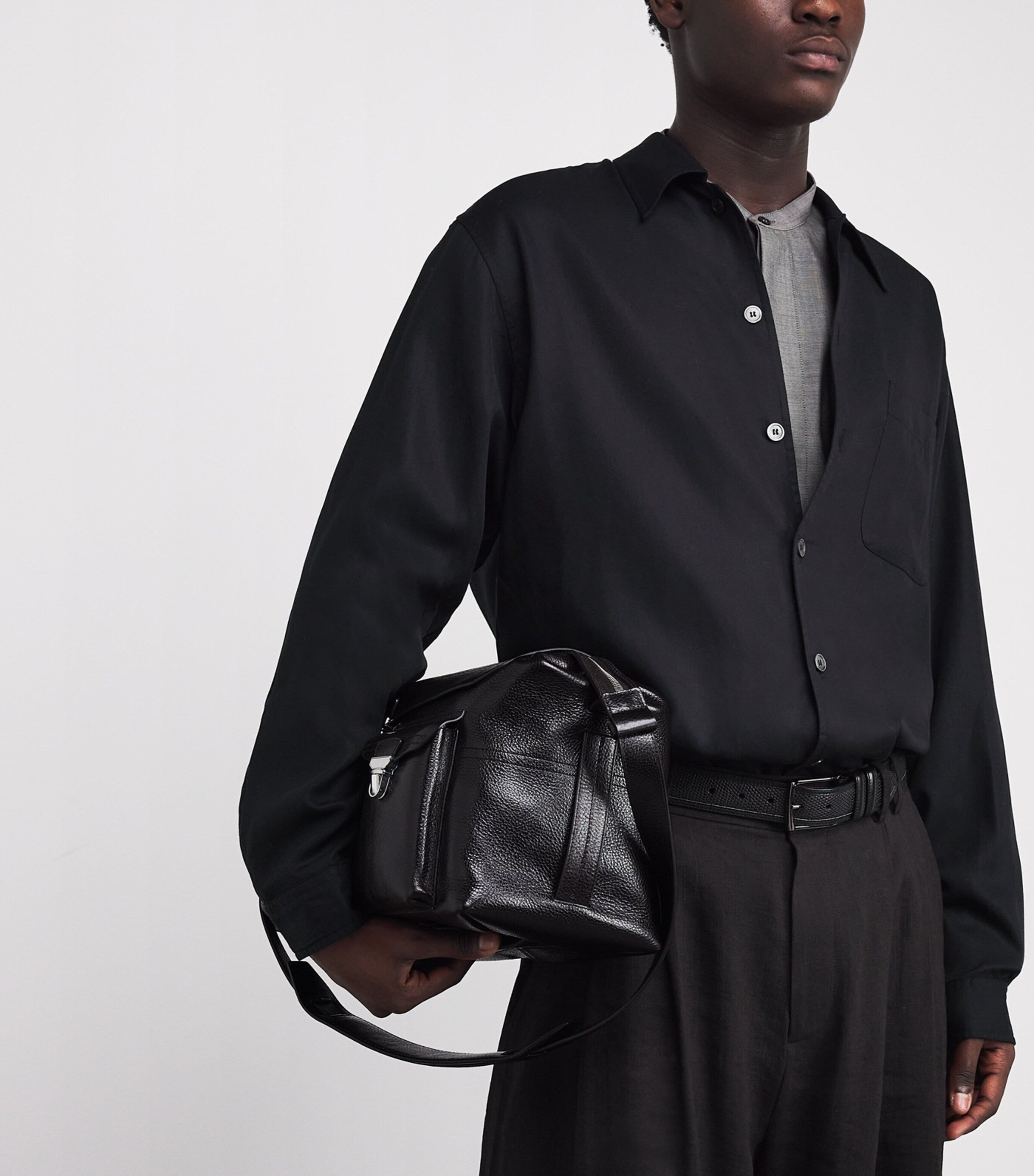 Lemaire Nappa Leather Gear Week-End Bag, UK version