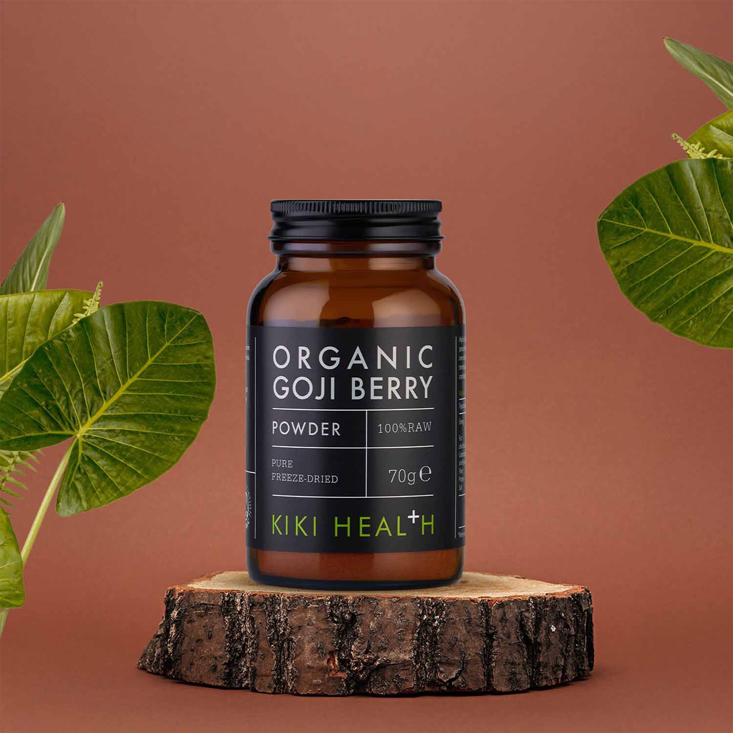 KIKI Health organic goji berry powder 70g, imported from the UK