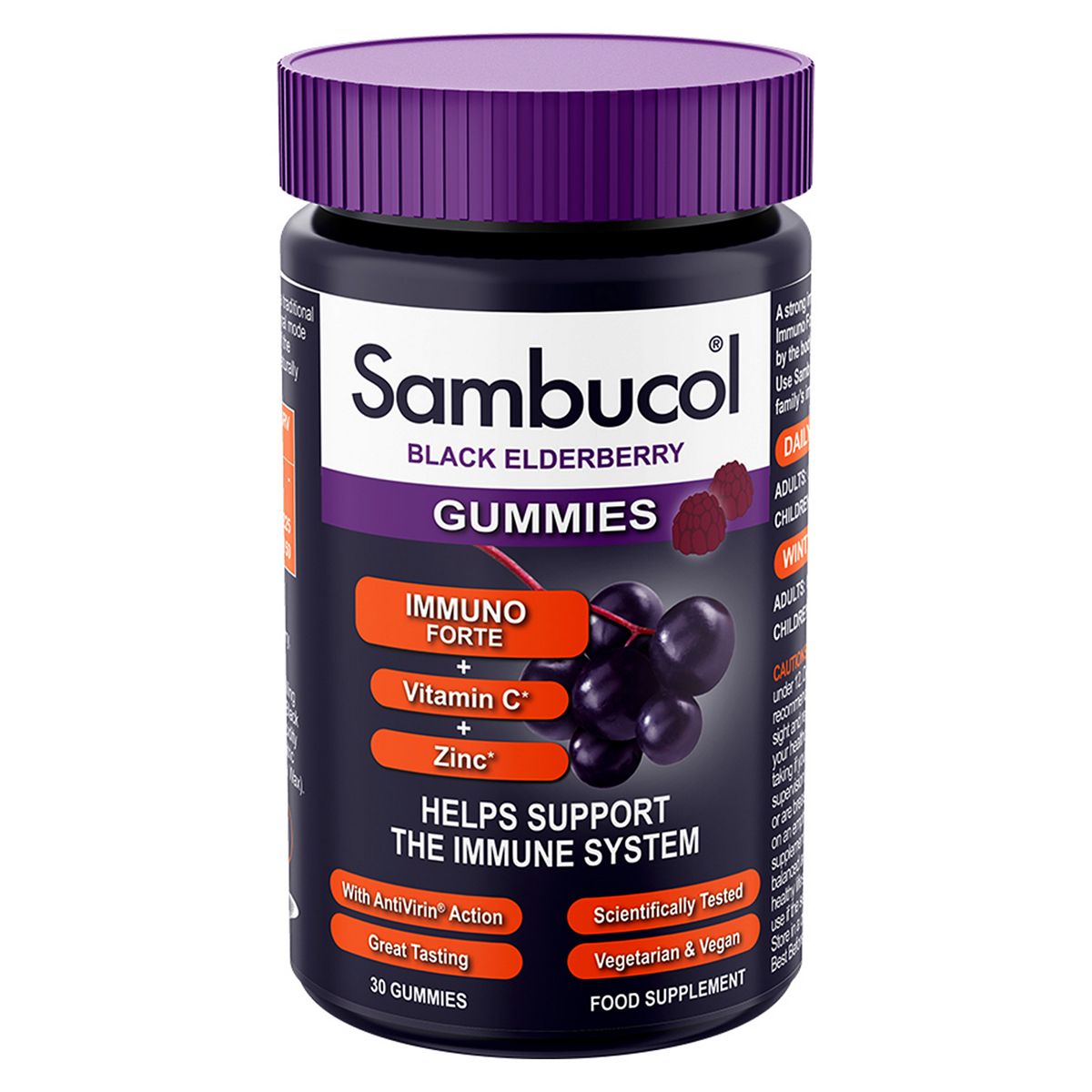 Sambucol Gummies Immuno Forte - 30 Gummies General Health & Remedies Boots   