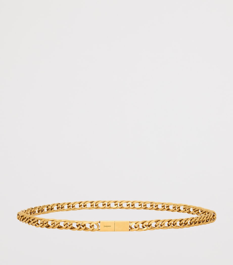 Saint Laurent thin chain belt 1.5cm (British brand)