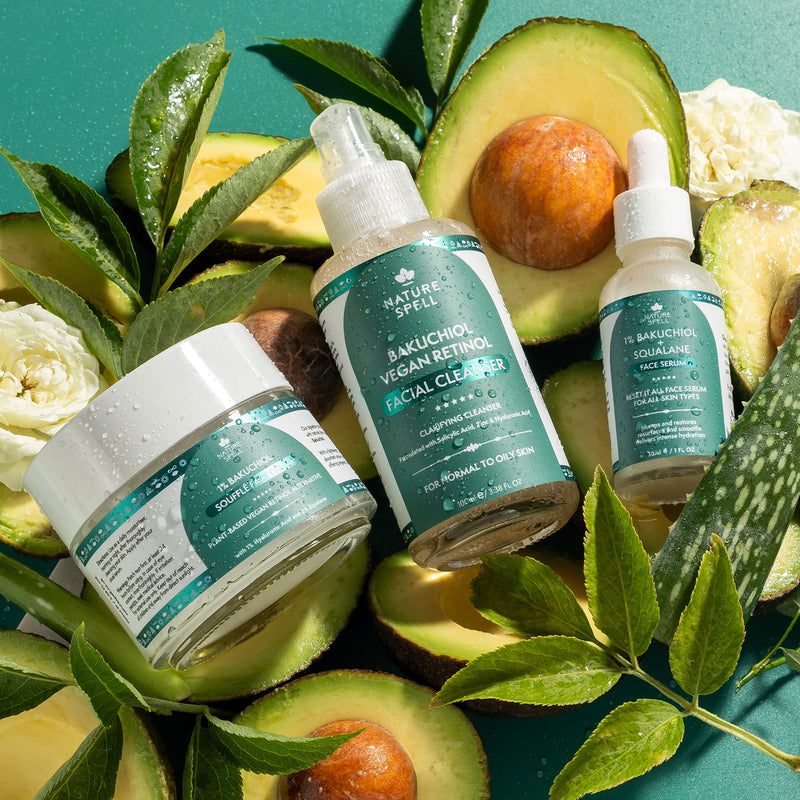 Nature Spell Bakuchiol and Cica Skincare Collection, imported from the UK