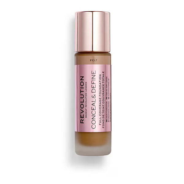 Revolution Conceal & Define Foundation F13.7 imported from the UK