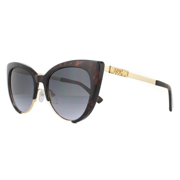 Moschino cat eye sunglasses brown gradient, imported from the UK
