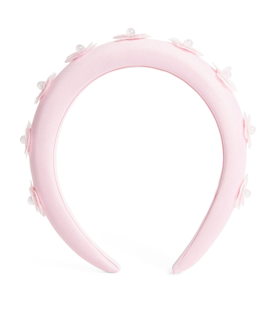 Self-Portrait Kids sequin and pearl headband (British brand)