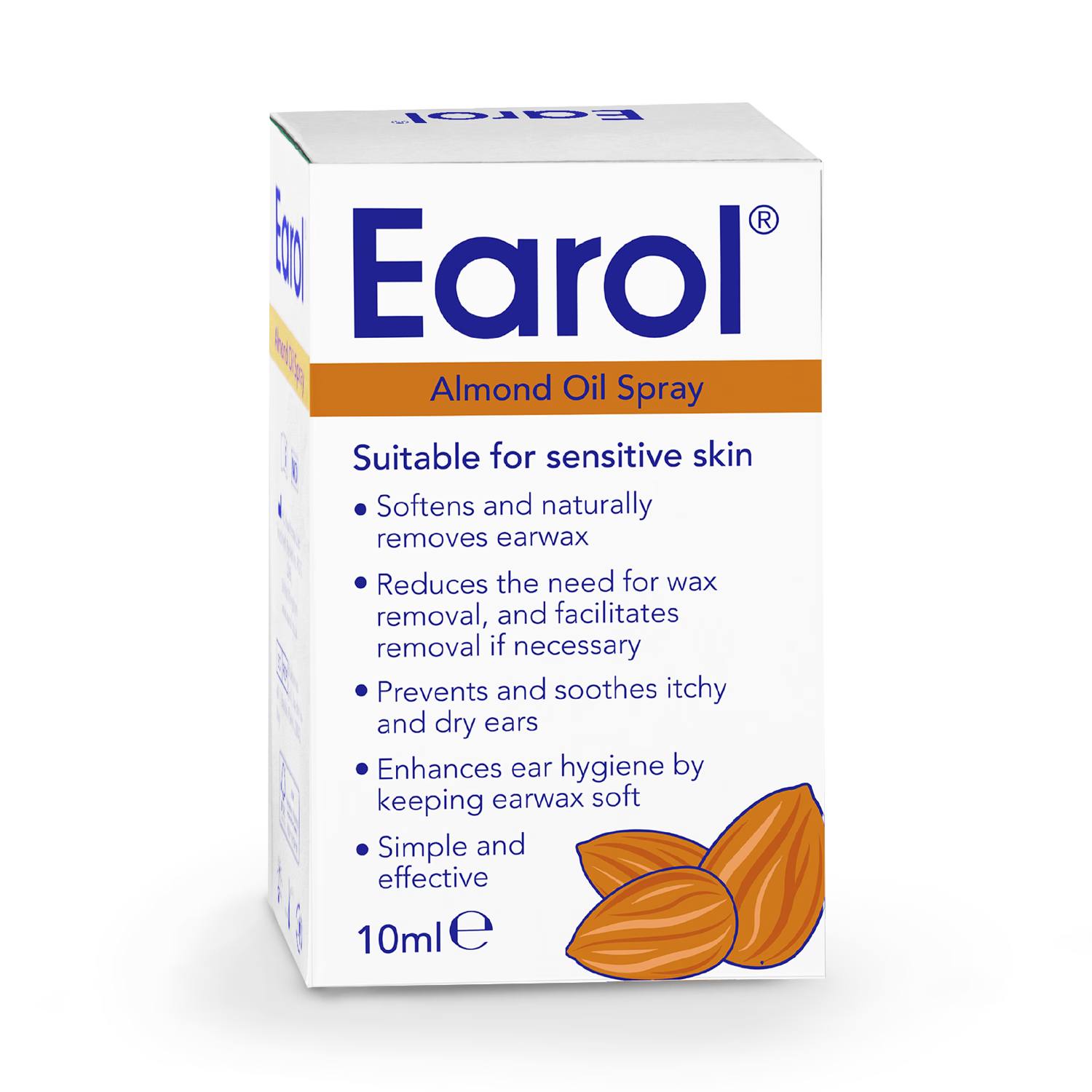 Earol Almond Oil Spray 10ml, UK version