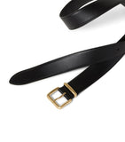Miu Miu designer leather belt in calfskin, UK version