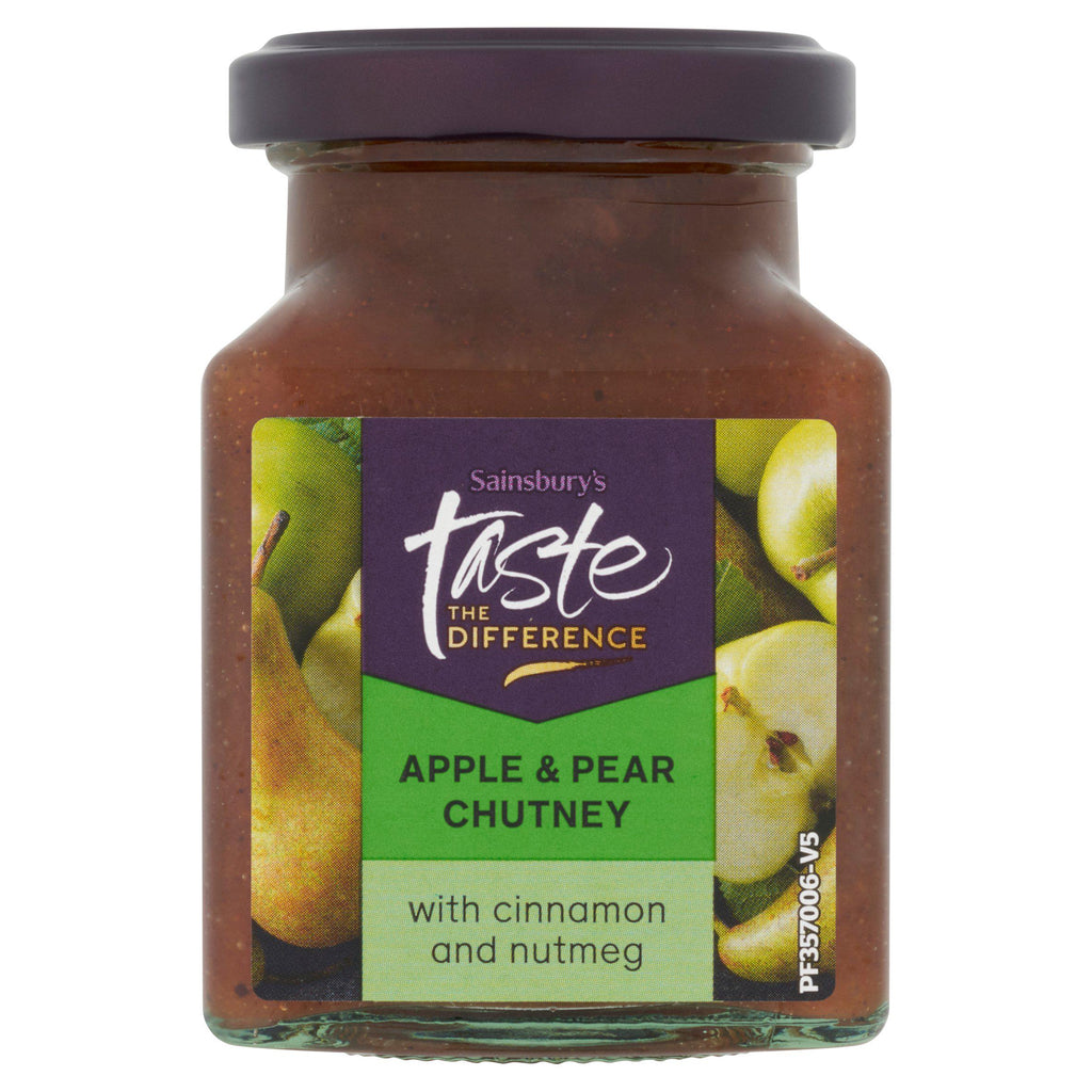 Sainsbury's Apple & Pear Chutney, Taste the Difference 220g