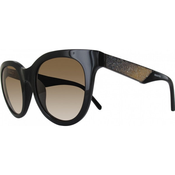 Swarovski black SK 0126 sunglasses with plastic frame (British brand)