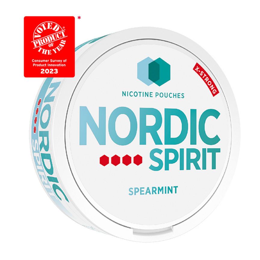 Nordic Spirit Spearmint Extra Strong Nicotine Pouches