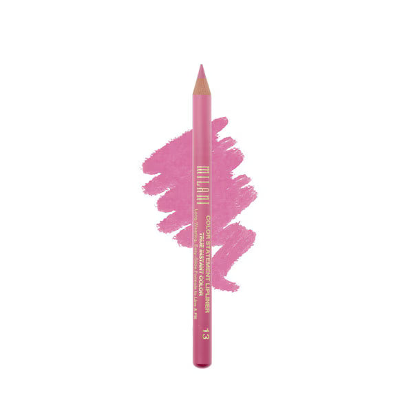 Milani Color Statement Lipliner 13 Pretty Pink 1.14g, imported from the UK