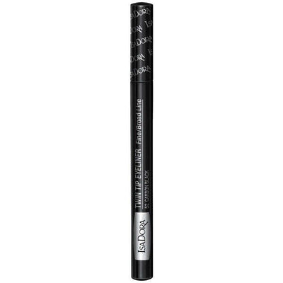 IsaDora Twin Tip Eyeliner Carbon Black 1ml