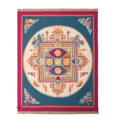 Harrods Etro Cotton Mandala Shanti Throw 140cm x 180cm- Buy online at McGrocer