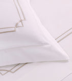 Frette Layering Embroidery Oxford pillowcase 51cm x 71cm - British product