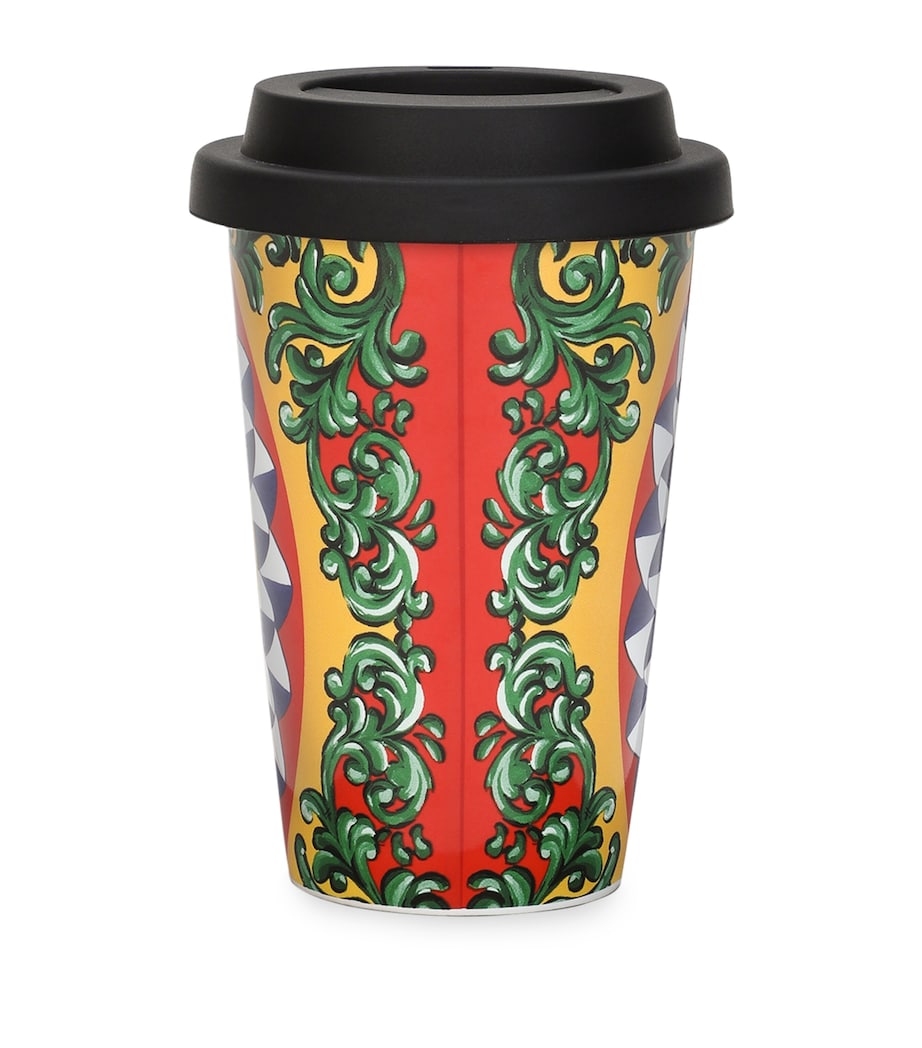 Dolce&Gabbana Casa ceramic travel mug 14cm - British product