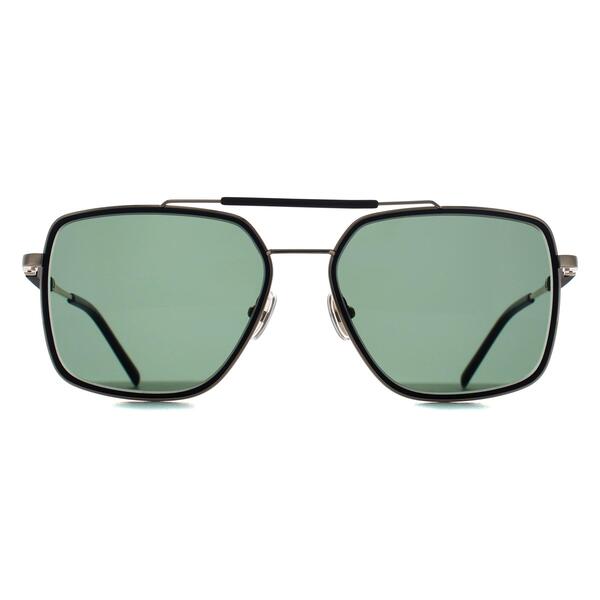 Salvatore Ferragamo SF298S Gold Black Green sunglasses - British product