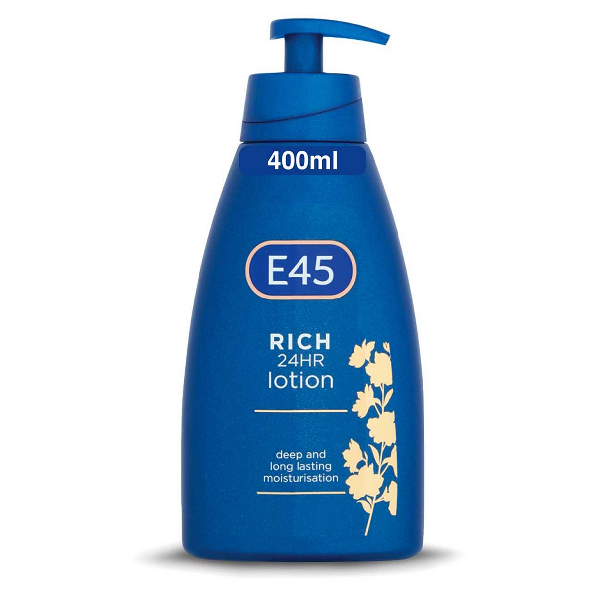 E45 Rich Skin Lotion with Evening Primrose Oil for Long- Lasting Moisturisation - 400ml GOODS Boots   