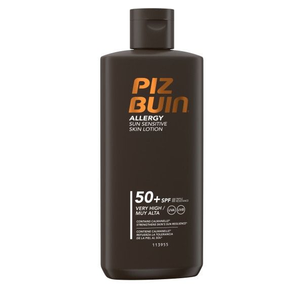 PIZ BUIN® Allergy Sun Sensitive Skin Lotion SPF 50+ 200ml GOODS Superdrug   