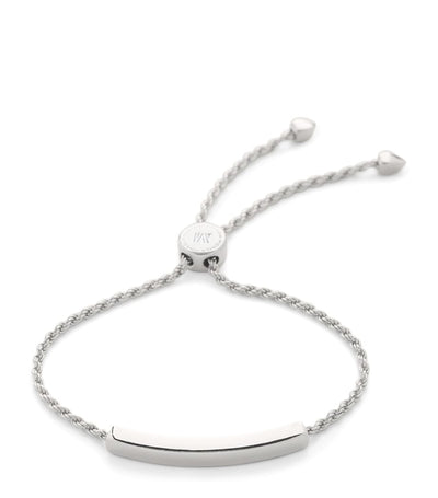 Harrods Monica Vinader Sterling Silver Linear Friendship Bracelet- Buy online at McGrocer