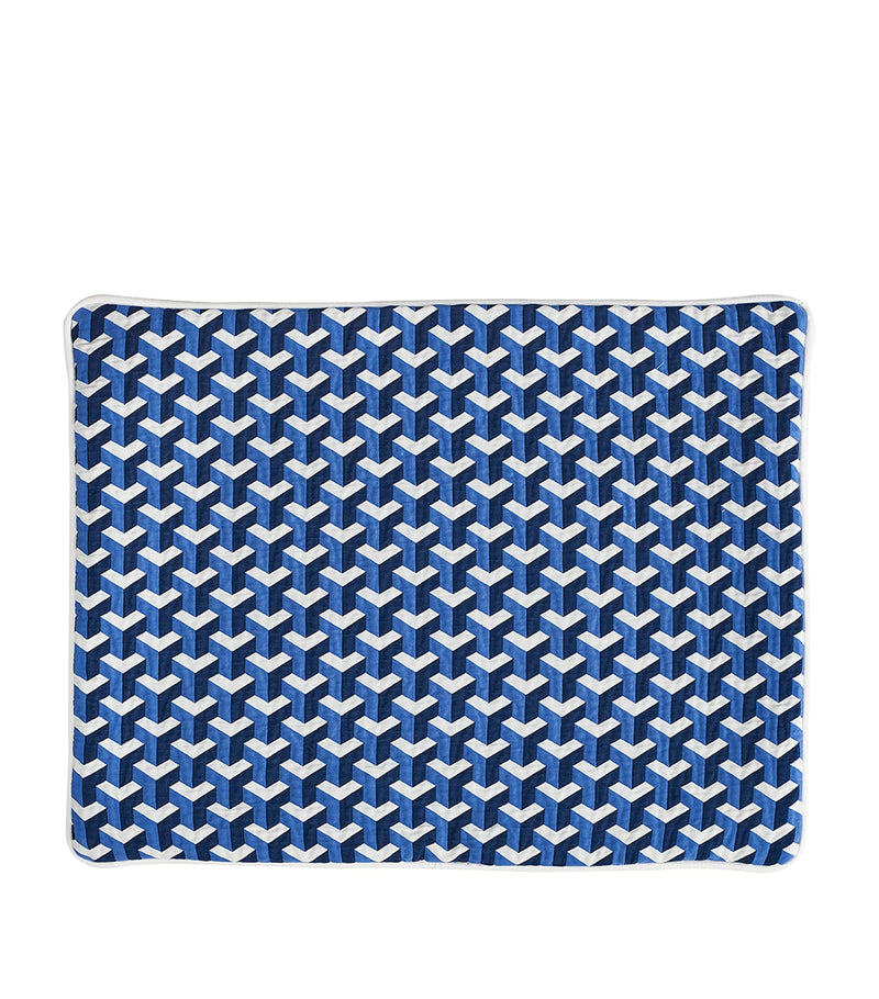 Celso De Lemos Jacquard Tea cushion cover 65x65cm (British brand)