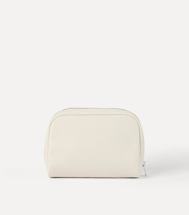 Brunello Cucinelli leather wash bag (British brand)
