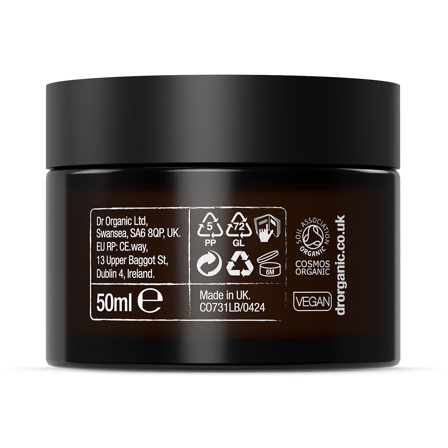 Dr Organic Evoke Joy Revery face mask 50ml - British product